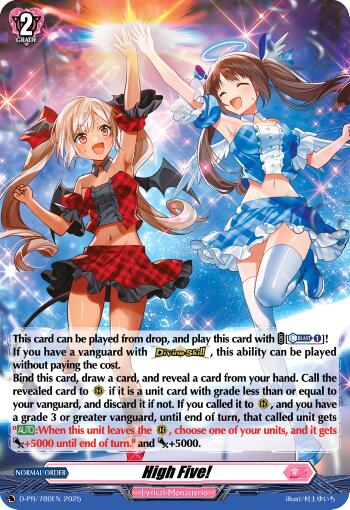 High Five! (Foil) (D-PR/780EN) [D Promo Cards] | Pegasus Games WI