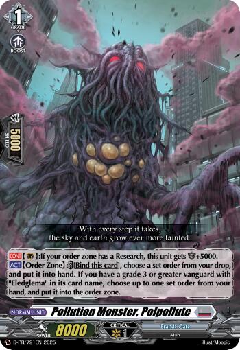 Pollution Monster, Polpollute (D-PR/791EN) [D Promo Cards] | Pegasus Games WI