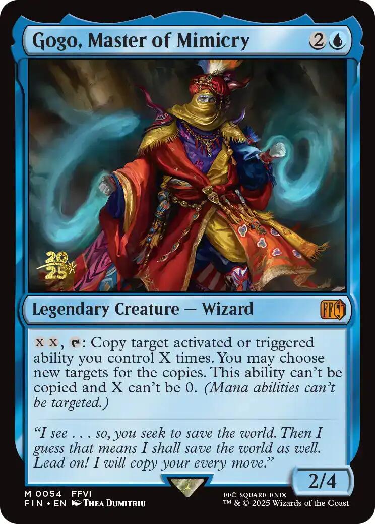 Gogo, Master of Mimicry [FINAL FANTASY Prerelease Promo] | Pegasus Games WI