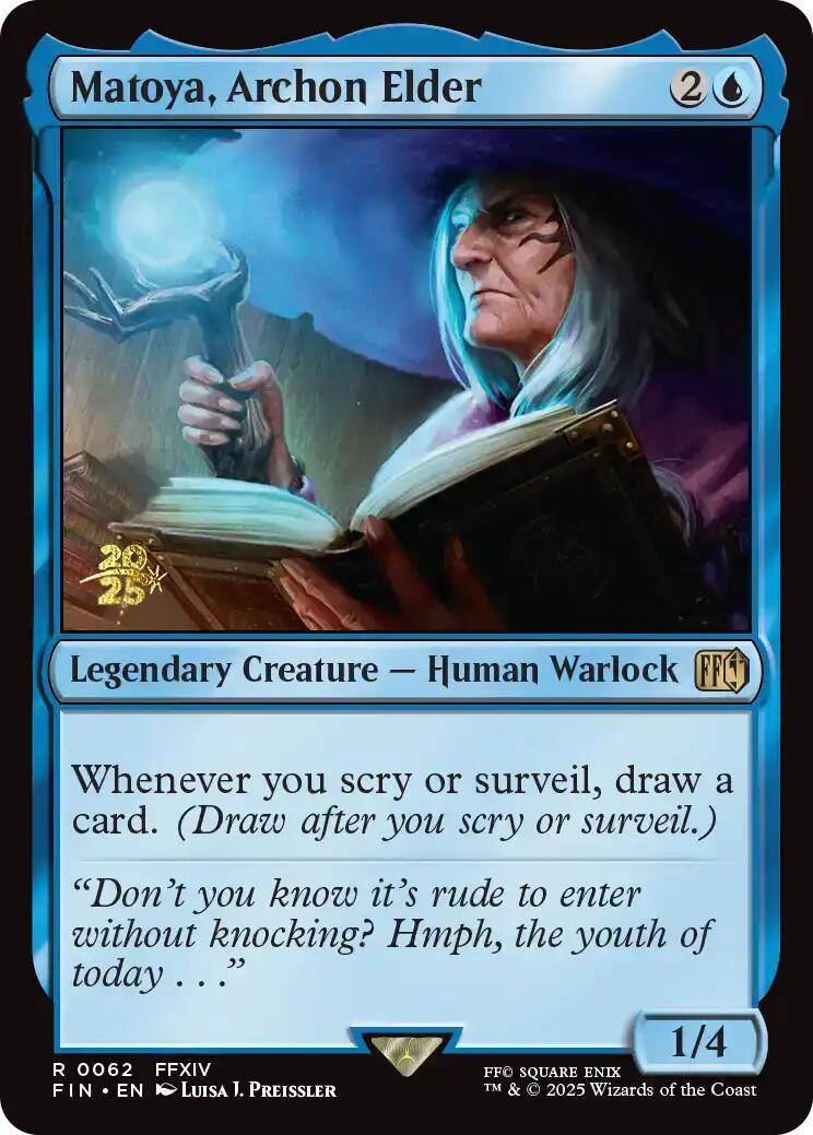 Matoya, Archon Elder [FINAL FANTASY Prerelease Promo] | Pegasus Games WI