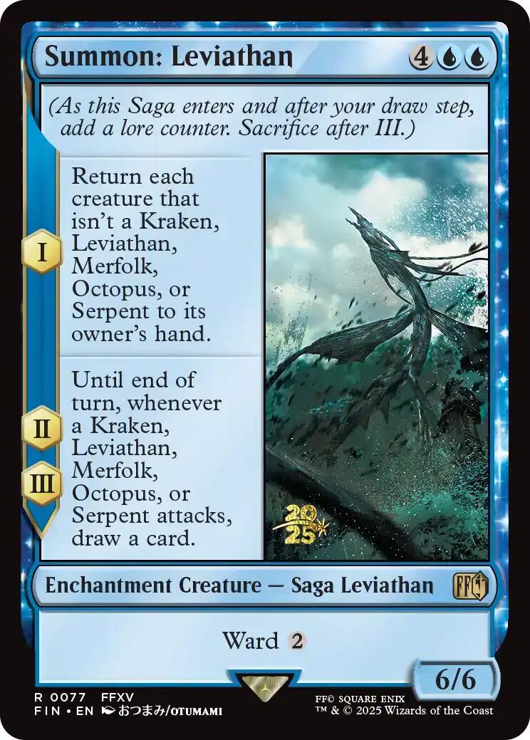Summon: Leviathan [FINAL FANTASY Prerelease Promo] | Pegasus Games WI