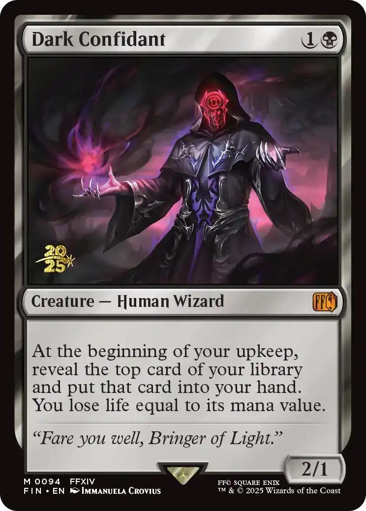 Dark Confidant [FINAL FANTASY Prerelease Promo] | Pegasus Games WI