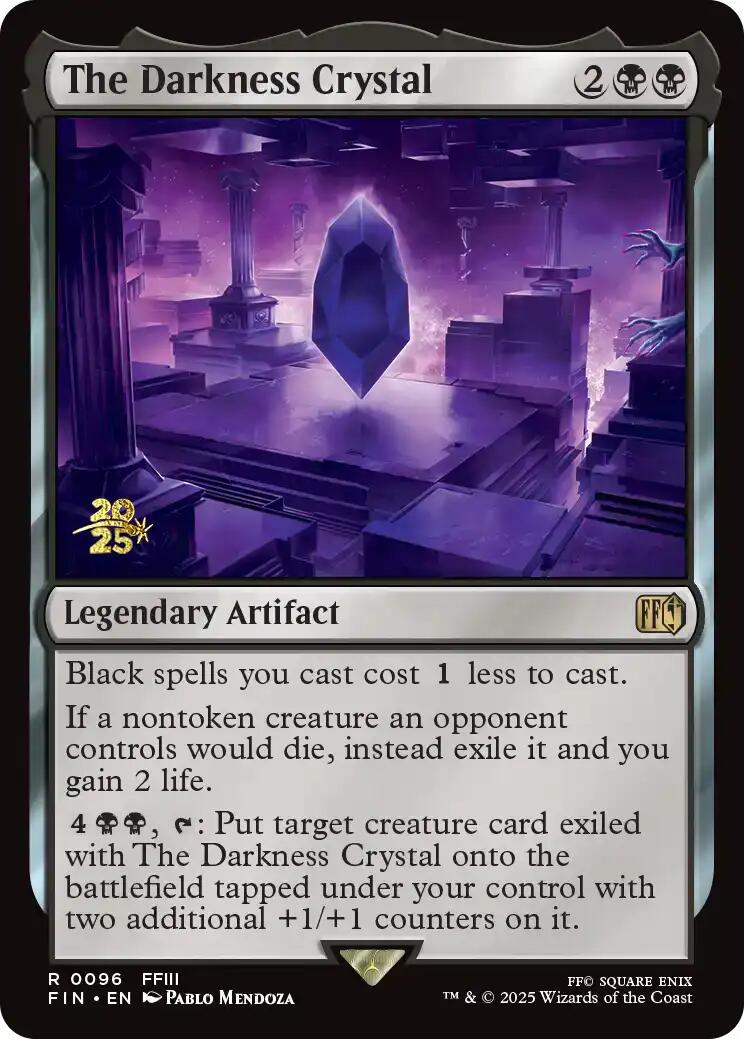 The Darkness Crystal [FINAL FANTASY Prerelease Promo] | Pegasus Games WI