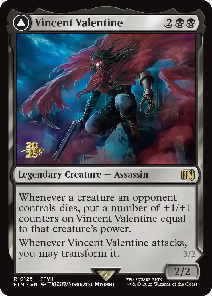 Vincent Valentine // Galian Beast [FINAL FANTASY Prerelease Promo] | Pegasus Games WI