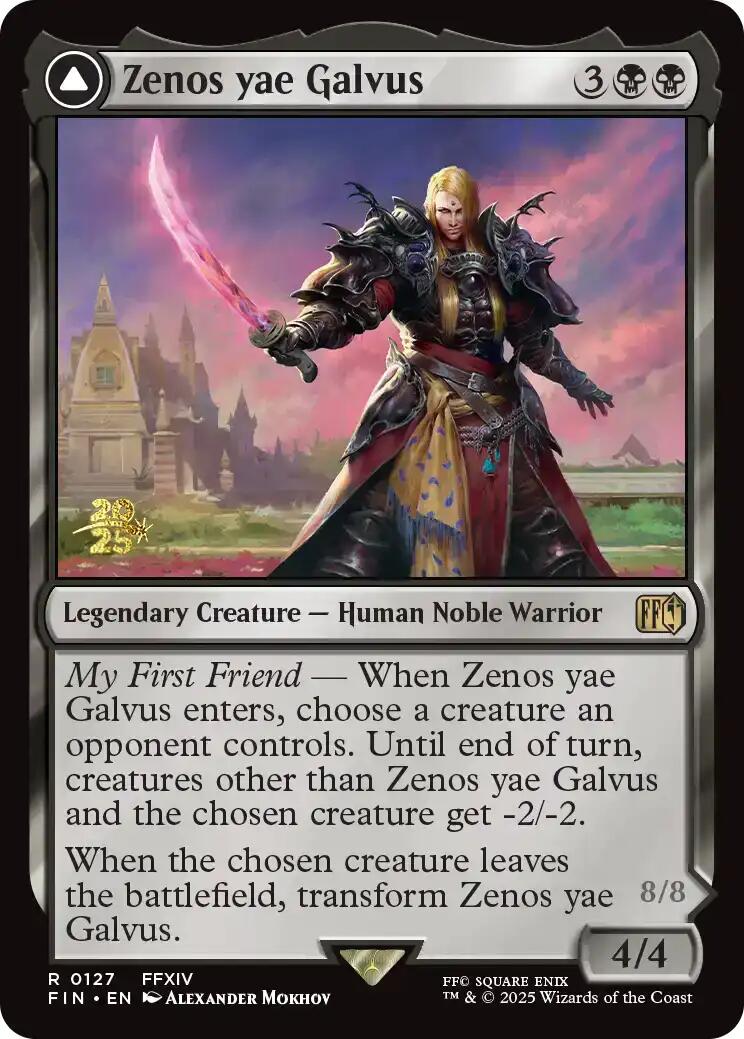 Zenos yae Galvus // Shinryu, Transcendent Rival [FINAL FANTASY Prerelease Promo] | Pegasus Games WI