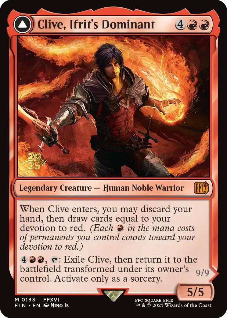 Clive, Ifrit's Dominant [FINAL FANTASY Prerelease Promo] | Pegasus Games WI