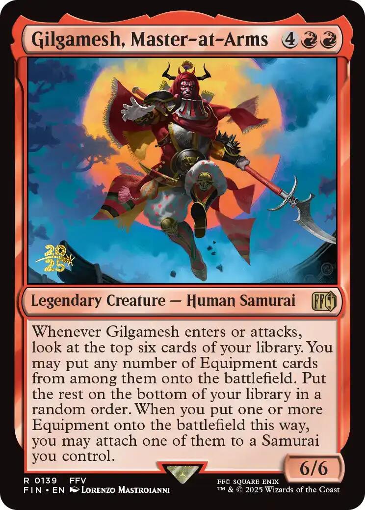 Gilgamesh, Master-at-Arms [FINAL FANTASY Prerelease Promo] | Pegasus Games WI