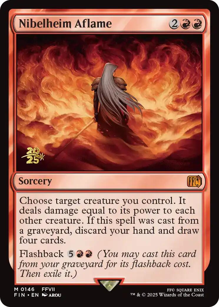 Nibelheim Aflame [FINAL FANTASY Prerelease Promo] | Pegasus Games WI