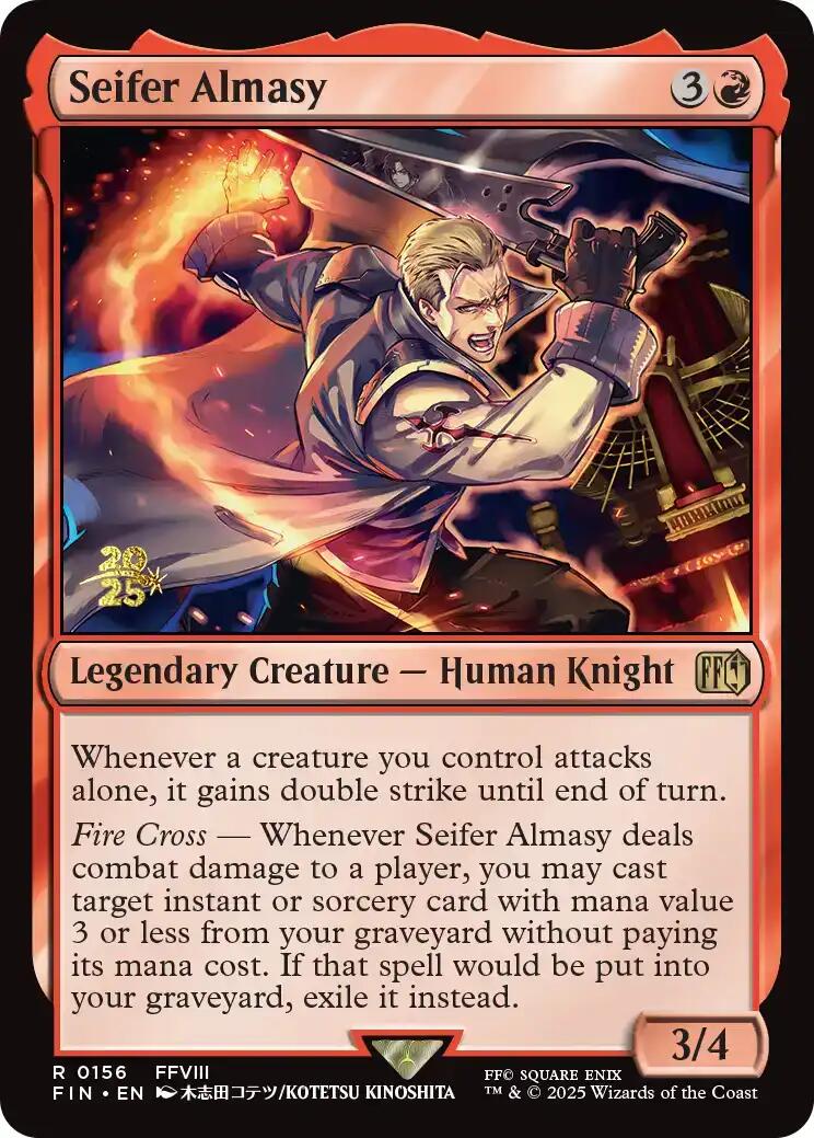 Seifer Almasy [FINAL FANTASY Prerelease Promo] | Pegasus Games WI