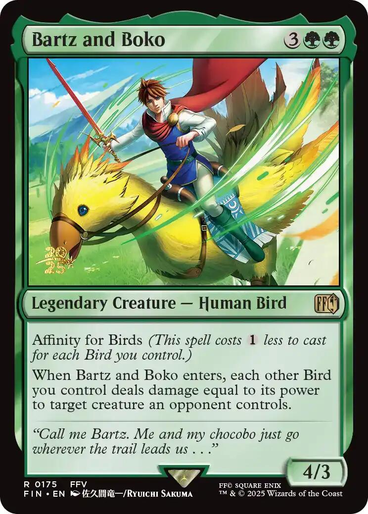 Bartz and Boko [FINAL FANTASY Prerelease Promo] | Pegasus Games WI