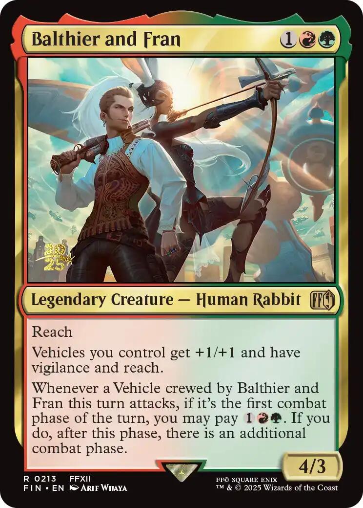 Balthier and Fran [FINAL FANTASY Prerelease Promo] | Pegasus Games WI