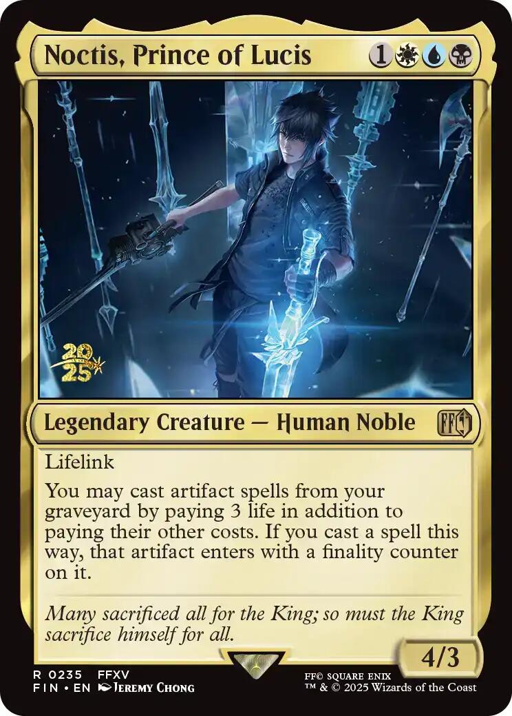 Noctis, Prince of Lucis [FINAL FANTASY Prerelease Promo] | Pegasus Games WI