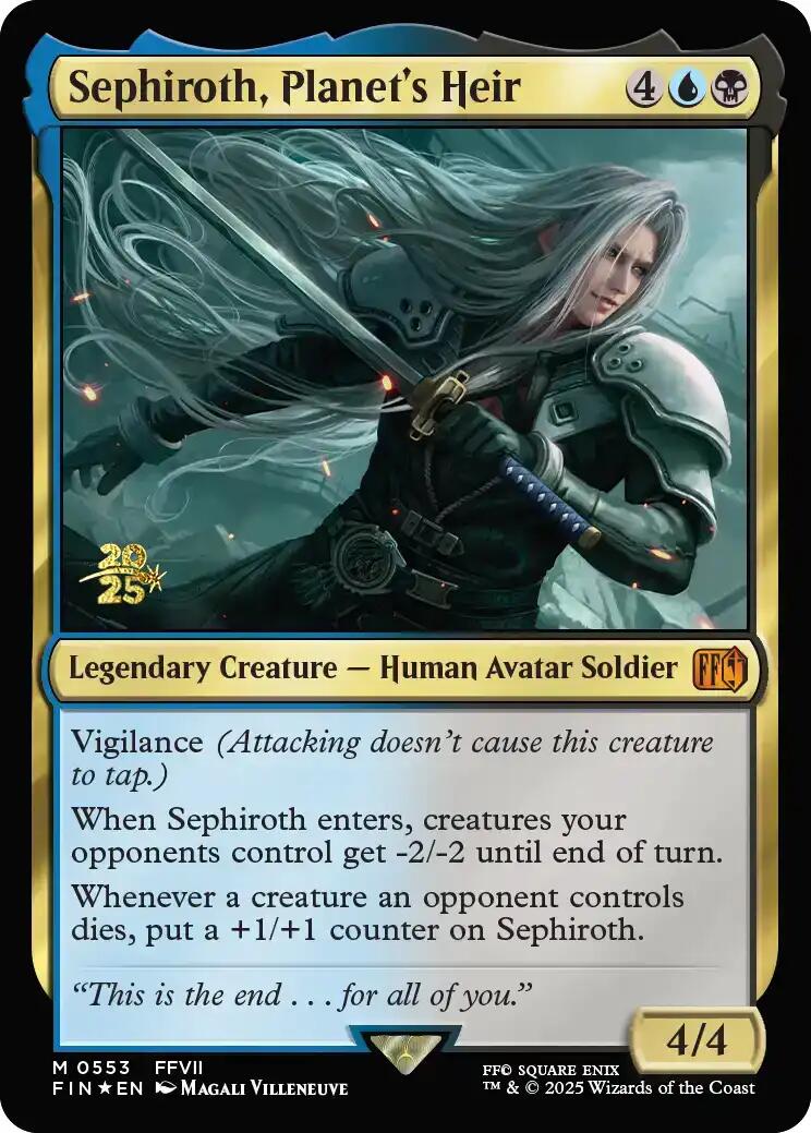 Sephiroth, Planet's Heir [FINAL FANTASY Prerelease Promo] | Pegasus Games WI