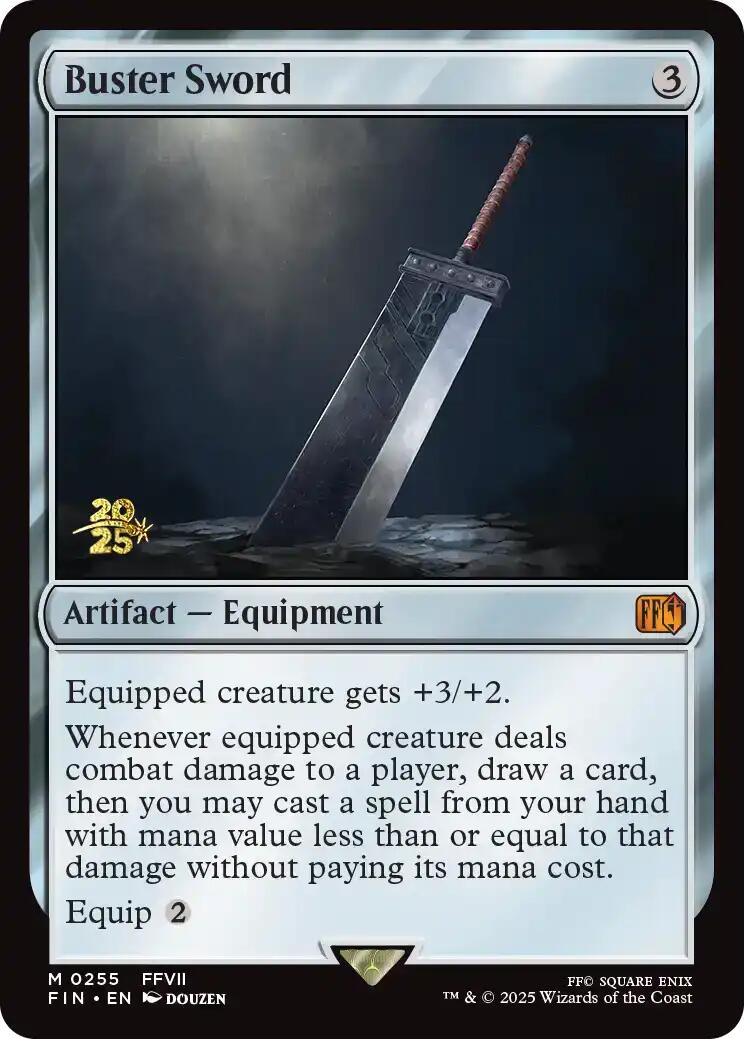Buster Sword [FINAL FANTASY Prerelease Promo] | Pegasus Games WI