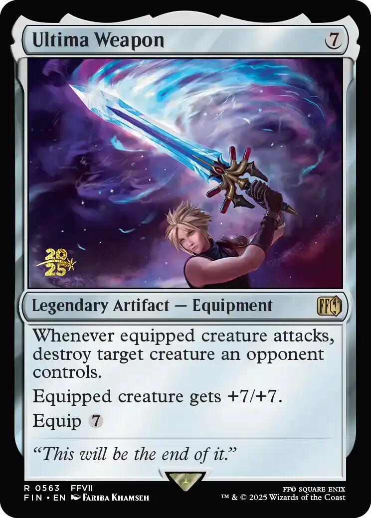 Ultima Weapon [FINAL FANTASY Prerelease Promo] | Pegasus Games WI
