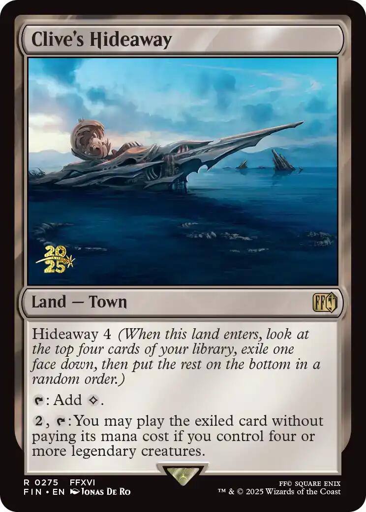 Clive's Hideaway [FINAL FANTASY Prerelease Promo] | Pegasus Games WI