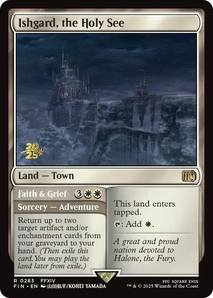 Ishgard, the Holy See [FINAL FANTASY Prerelease Promo] | Pegasus Games WI