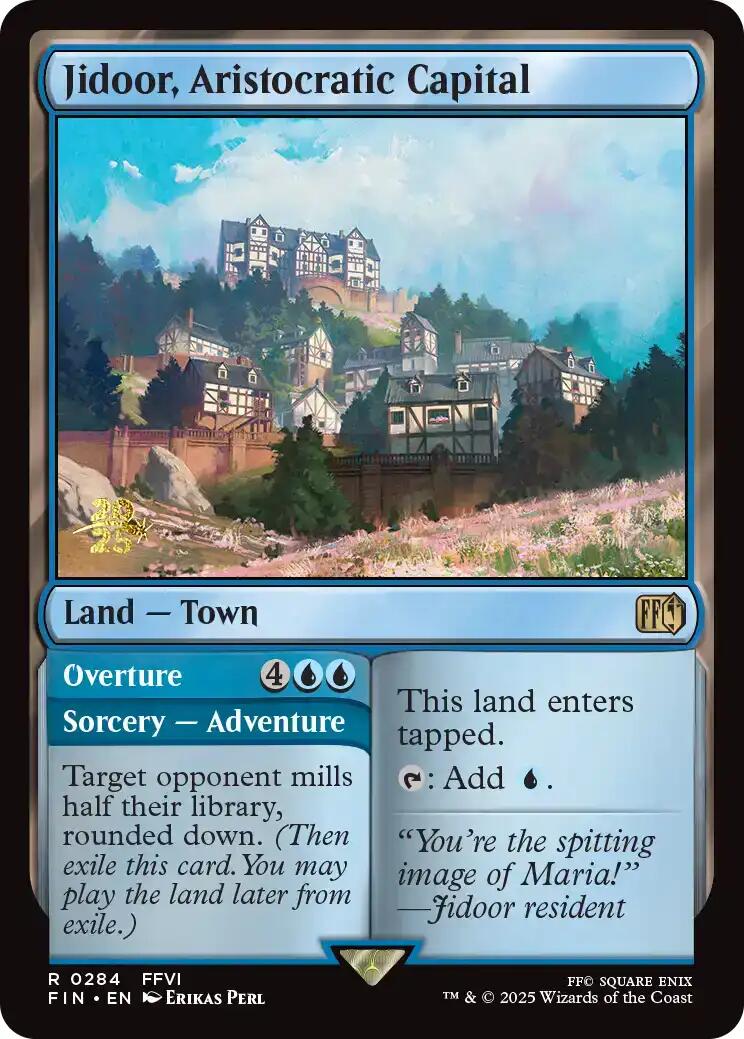 Jidoor, Aristocratic Capital [FINAL FANTASY Prerelease Promo] | Pegasus Games WI