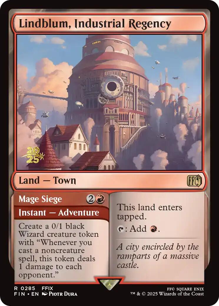 Lindblum, Industrial Regency [FINAL FANTASY Prerelease Promo] | Pegasus Games WI