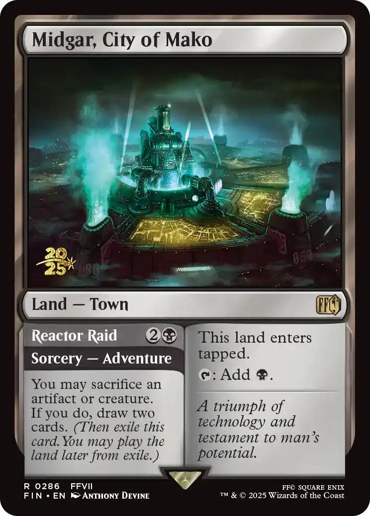 Midgar, City of Mako [FINAL FANTASY Prerelease Promo] | Pegasus Games WI