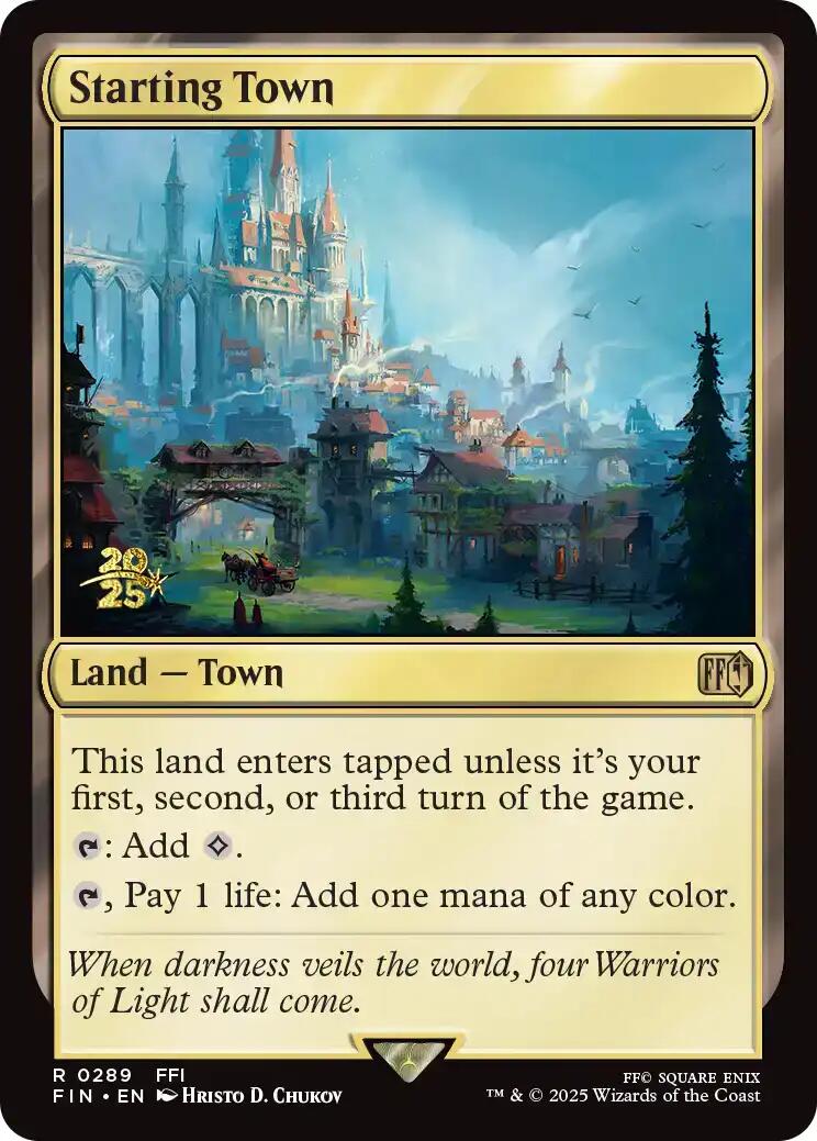 Starting Town [FINAL FANTASY Prerelease Promo] | Pegasus Games WI