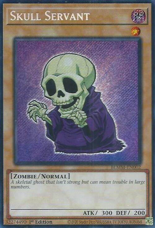 Skull Servant [BLMM-EN002] Secret Rare | Pegasus Games WI