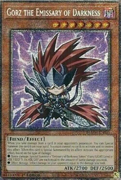 Gorz the Emissary of Darkness (Starlight Rare) [BLMM-EN005] Starlight Rare | Pegasus Games WI