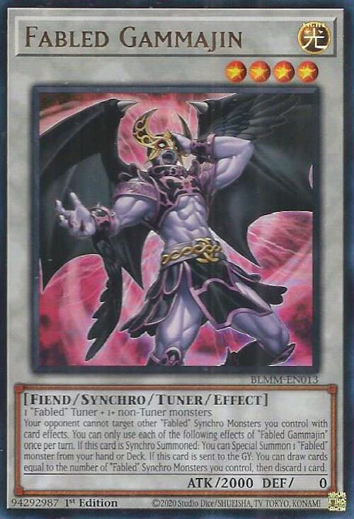Fabled Gammajin [BLMM-EN013] Ultra Rare | Pegasus Games WI