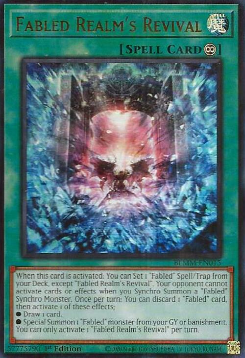 Fabled Realm's Revival [BLMM-EN015] Ultra Rare | Pegasus Games WI