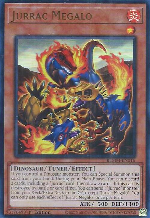 Jurrac Megalo [BLMM-EN016] Ultra Rare | Pegasus Games WI