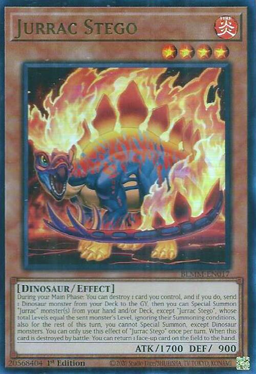 Jurrac Stego [BLMM-EN017] Ultra Rare | Pegasus Games WI