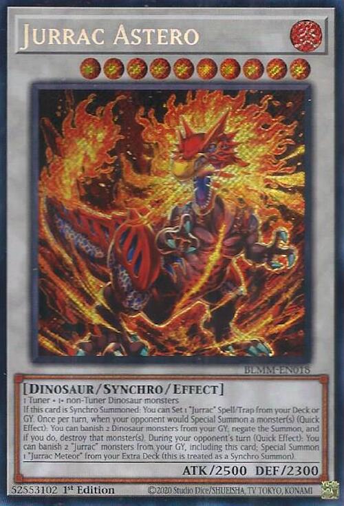 Jurrac Astero [BLMM-EN018] Secret Rare | Pegasus Games WI