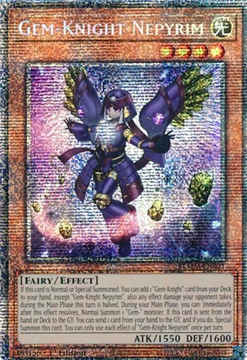 Gem-Knight Nepyrim (Starlight Rare) [BLMM-EN021] Starlight Rare | Pegasus Games WI