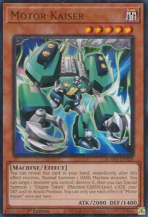 Motor Kaiser [BLMM-EN028] Ultra Rare | Pegasus Games WI
