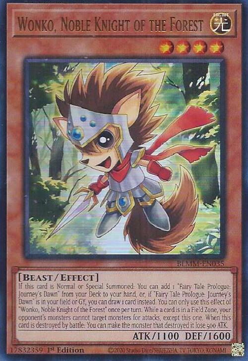 Wonko, Noble Knight of the Forest [BLMM-EN035] Ultra Rare | Pegasus Games WI