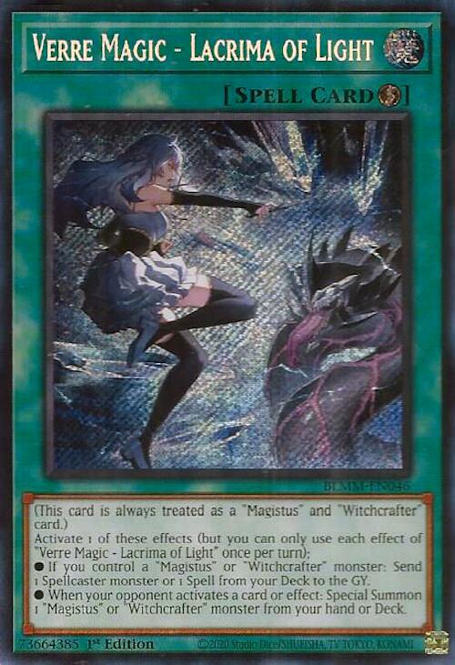 Verre Magic - Lacrima of Light [BLMM-EN046] Secret Rare | Pegasus Games WI