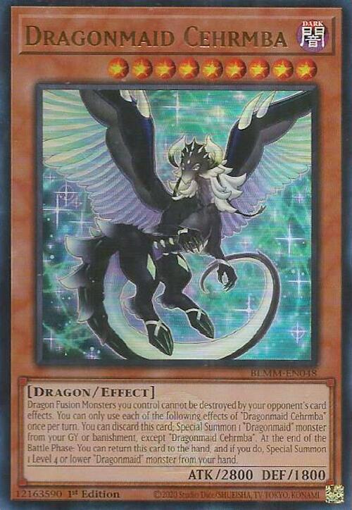 Dragonmaid Cehrmba [BLMM-EN048] Ultra Rare | Pegasus Games WI