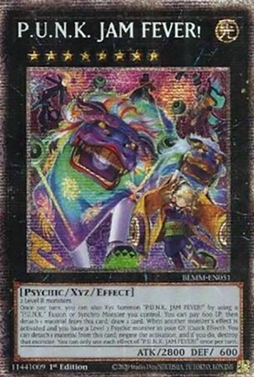 P.U.N.K. JAM FEVER! (Starlight Rare) [BLMM-EN051] Starlight Rare | Pegasus Games WI
