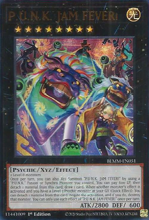 P.U.N.K. JAM FEVER! [BLMM-EN051] Ultra Rare | Pegasus Games WI