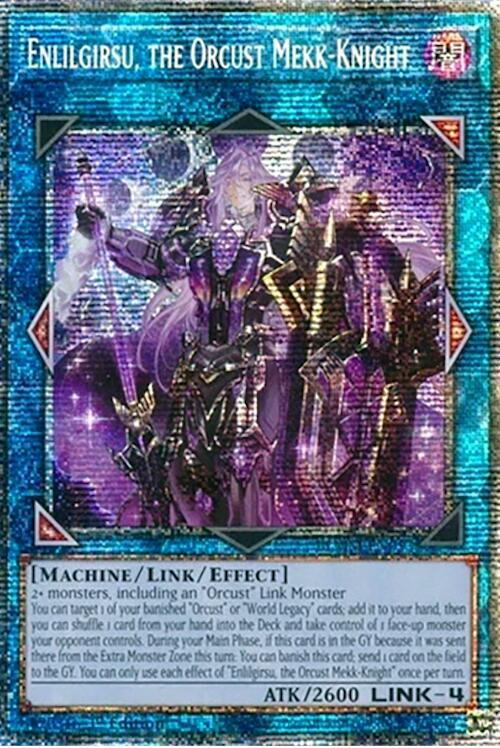 Enlilgirsu, the Orcust Mekk-Knight (Starlight Rare) [BLMM-EN052] Starlight Rare | Pegasus Games WI