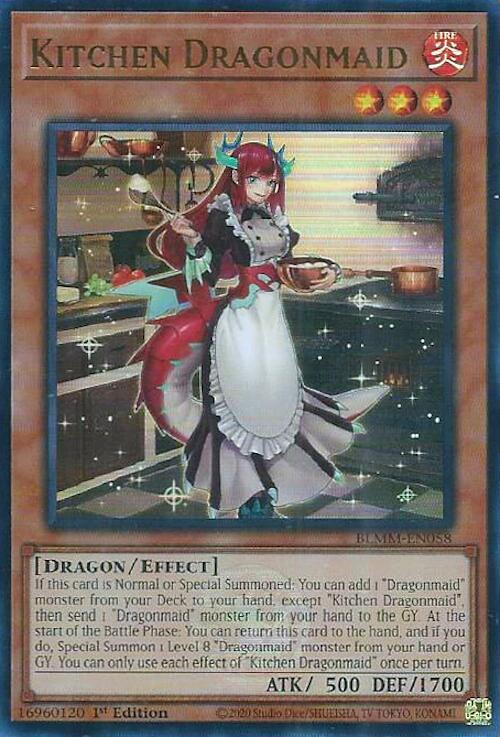 Kitchen Dragonmaid [BLMM-EN058] Ultra Rare | Pegasus Games WI