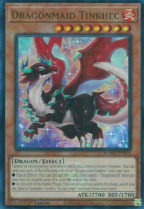 Dragonmaid Tinkhec [BLMM-EN059] Ultra Rare | Pegasus Games WI