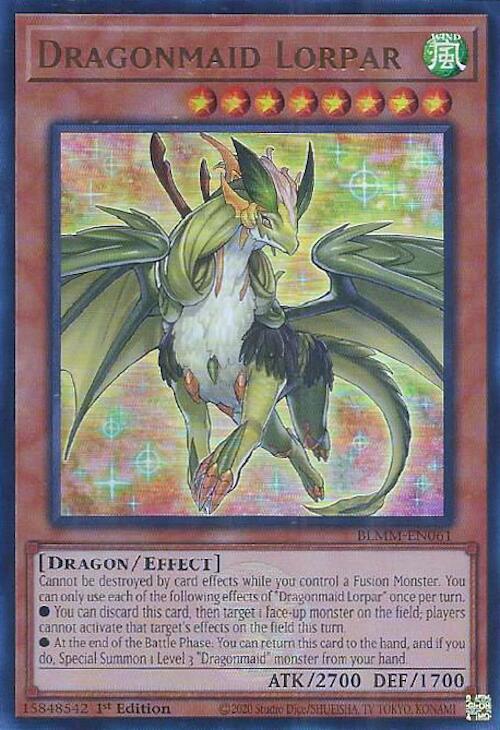 Dragonmaid Lorpar [BLMM-EN061] Ultra Rare | Pegasus Games WI