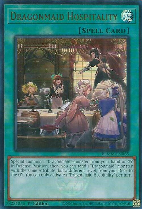 Dragonmaid Hospitality [BLMM-EN065] Ultra Rare | Pegasus Games WI