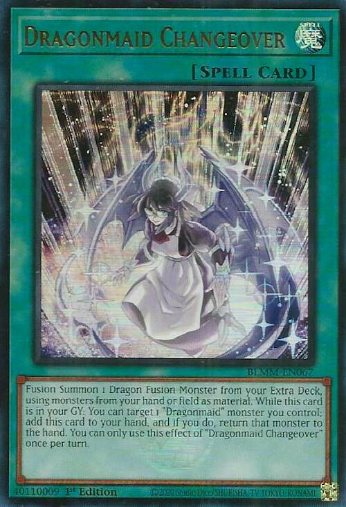 Dragonmaid Changeover [BLMM-EN067] Ultra Rare | Pegasus Games WI