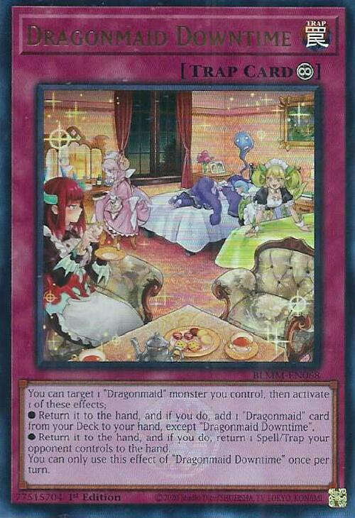 Dragonmaid Downtime [BLMM-EN068] Ultra Rare | Pegasus Games WI