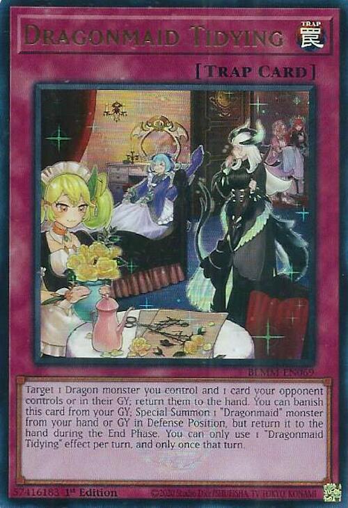 Dragonmaid Tidying [BLMM-EN069] Ultra Rare | Pegasus Games WI