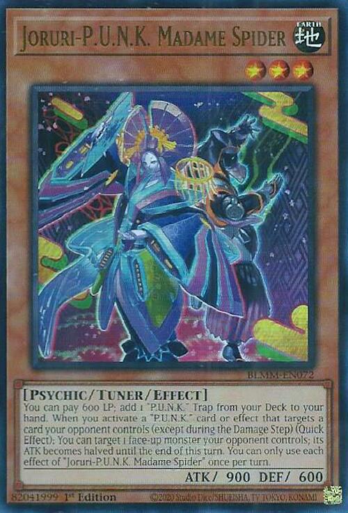 Joruri-P.U.N.K. Madame Spider [BLMM-EN072] Ultra Rare | Pegasus Games WI