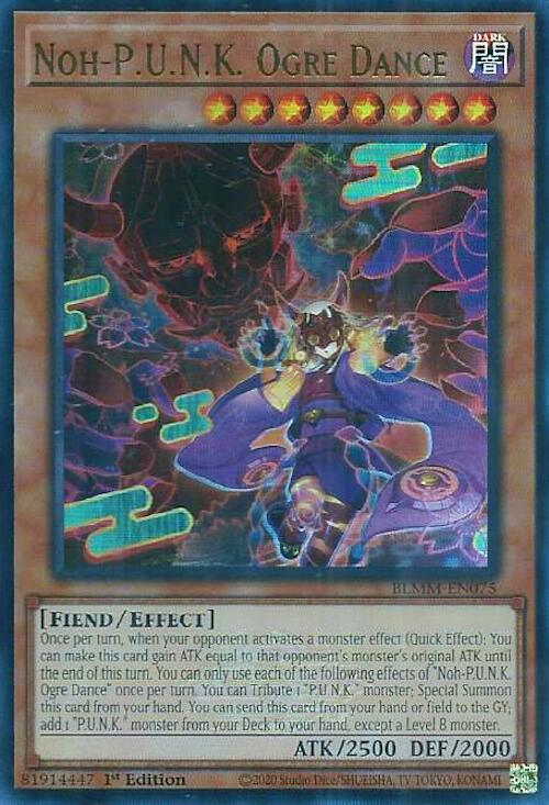 Noh-P.U.N.K. Ogre Dance [BLMM-EN075] Ultra Rare | Pegasus Games WI