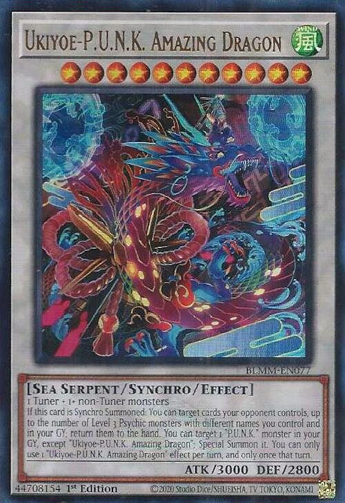 Ukiyoe-P.U.N.K. Amazing Dragon [BLMM-EN077] Ultra Rare | Pegasus Games WI